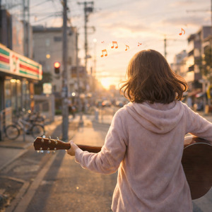 口ずさんでしまう帰り道