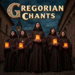 Orthodox Monks Peaceful Studying