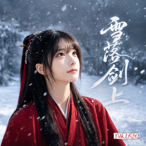 雪落剑上