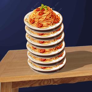 Spaghetti on top of Spaghetti