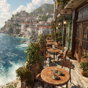 Coffee and Coastal Echoes
