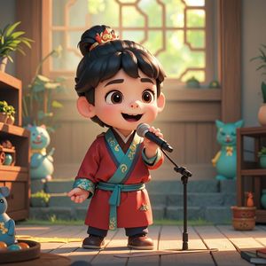 国学成语儿歌《世外桃源》