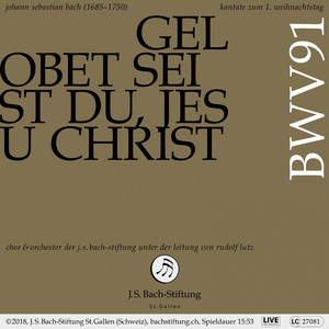 Gelobet seist du, Jesu Christ, BWV 91: IV. Rezitativ (Bass) - O Christenheit! wohlan, so mache dich bereit