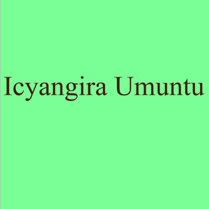 Icyangira Umuntu