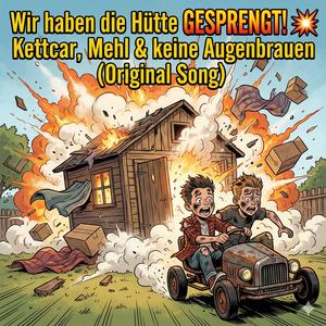 Wir haben die Hütte gesprengt