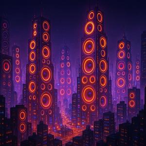 Concrete Pulse – A hard, joyless, and brutally repetitive kick drum that feels like the sound of the brutalist, indifferent city itself.