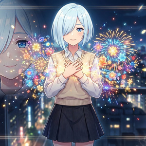 音のない花火