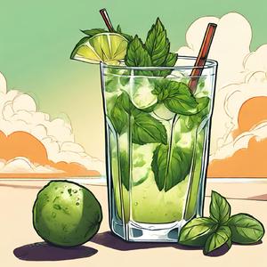 Mojito na slunci