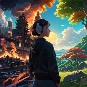 floating through life.