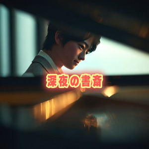 深夜の書斎