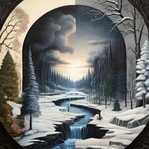 Nebelige Morgen in der Altstadt