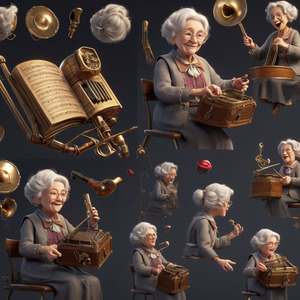 oh, granny, clap your hands