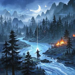 松月逐烽痕-清醒～松