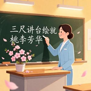 三尺讲台绘就桃李芳华