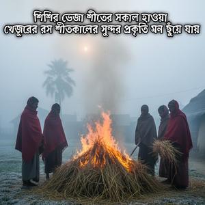 শিশির ভেজা শীতের সকাল হাওয়া খেজুরের রস শীতকালের সুন্দর প্রকৃতি মন ছুঁয়ে যায় | Shishir Veja Shiter Sokal Hawa Khejurer Ros Winter Shitkaler Sundor Prokriti Mon Chuye Jai