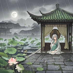残荷听雨