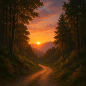 山道を彩るサンセットストリングス 秋ドライブBGM 作業用