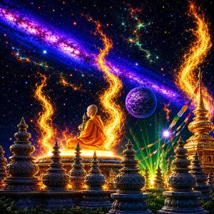 Psychedelic Temple Waves