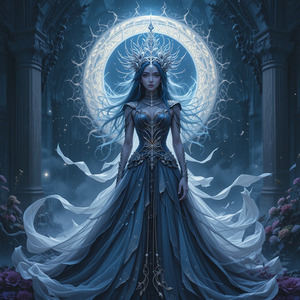 वह, चाँद में लिपटी हुई, सूरज के नीचे भी खूबसूरत है.