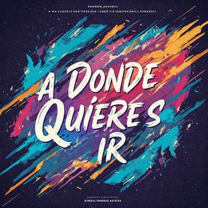 A donde quieres ir