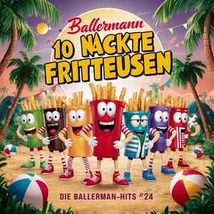 10 nackte Fritteusen