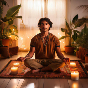 Sincronización De Acordes De Meditación