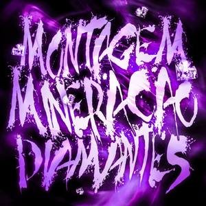 MONTAGEM MINERAÇÃO DIAMANTES