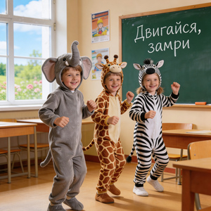 Физминутка «Двигайся, замри»