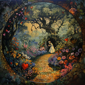 夢と魔法の国 - ハートの女王の庭園