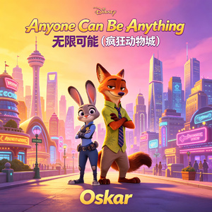 Anyone Can Be Anything 无限可能（疯狂动物城）