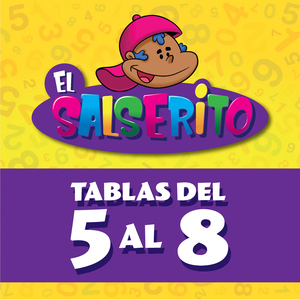 La tabla de multiplicar del 8
