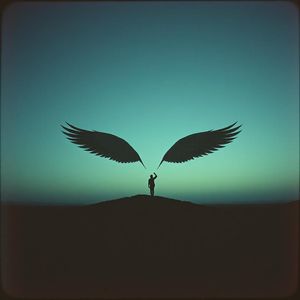 终于知道爱都有翅膀