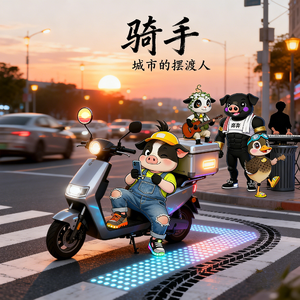 骑手 伴奏