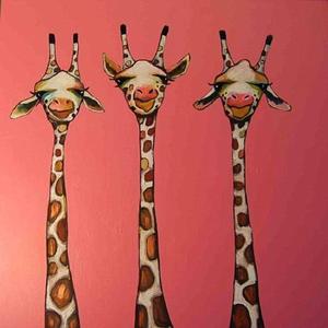 Tip tap of giraffes