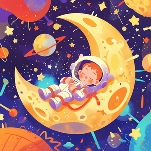 晚安吻摇篮曲 (乘着月亮船去甜蜜梦乡)