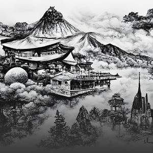 Reflective Riverbank Romance