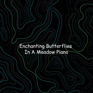 Enchanting Butterflies in a Meadow Piano