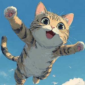 高校入試の日にネコが「にゃん」と鳴く