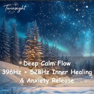 Deep Calm Flow｜396Hz + 528Hz 釋放焦慮・深層放鬆冥想音樂｜內在療癒・情緒安定