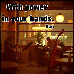 With power in your hands.