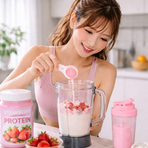 プロテインの味は意外と恋