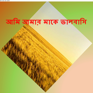 আমি আমার মাকে ভালবাসি