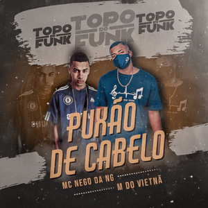 puxão de cabelo nela