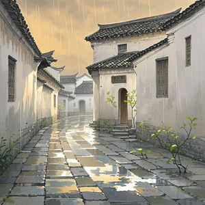 雨润青瓦忆少年
