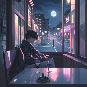 独饮夜色-悦颜颜