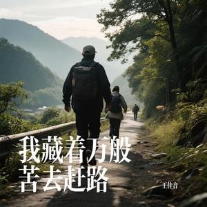 我藏着万般苦去赶路