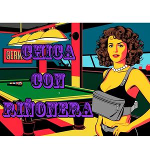 Chica con riñonera