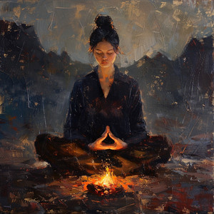 Calmada Respiración En Yoga