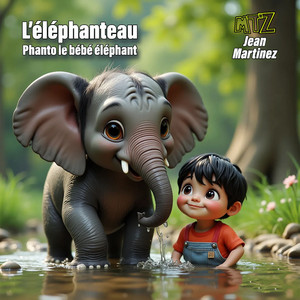 L'éléphanteau phanto le bébé éléphant
