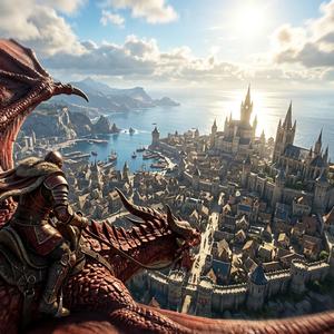 붉은 용기사의 사막도시 (Desert City of the Crimson Dragoon)